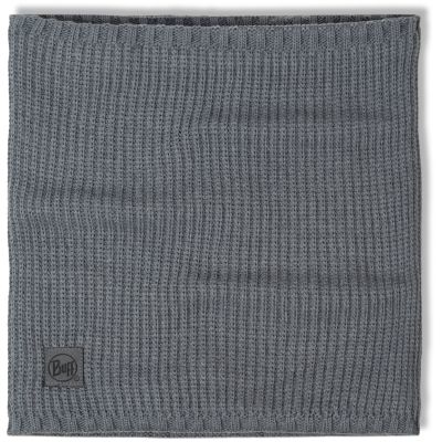 2. Bandana BUFF KNITTED & FLEECE NECKWARMER RUTGER IRON GREY