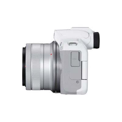 5. Canon EOS R50, White + RF-S 18-45mm F4.5-6.3 IS STM Kit Bezlusterkowiec 24,2 MP CMOS 6000 x 4000 px Biały