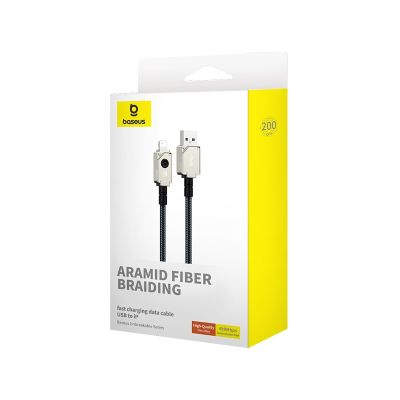 7. Kabel Baseus Unbreakable USB-IP 2.4A 2m (biały)