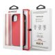 8. Etui Ferrari On Track Carbon Stripe na iPhone 13 mini - czerwone