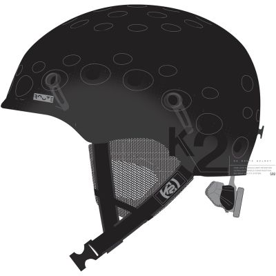 Kask męski K2 ROUTE black   51-55