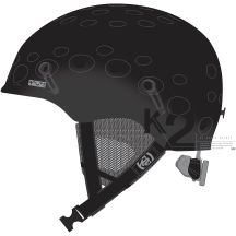 Kask męski K2 ROUTE black   51-55