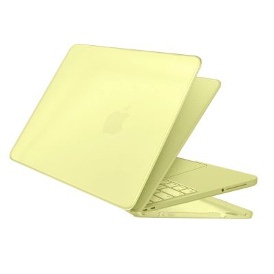 4. Etui Tech-Protect Softshell na MacBook Neo 13 2026 - żółte matowe