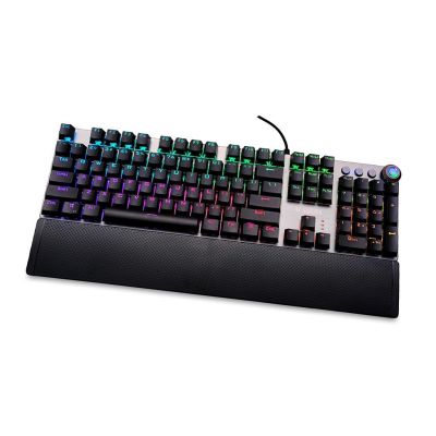 37. Klawiatura mechaniczna IBOX AURORA K-4 RGB IKGMK4 (USB; (US); kolor czarny)