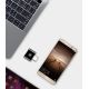 11. Adapter Baseus Mini przejściówka z USB-A na USB-C OTG - czarny