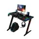 6. Biurko gamingowe Raptor GT100 120x60cm RGB czarne