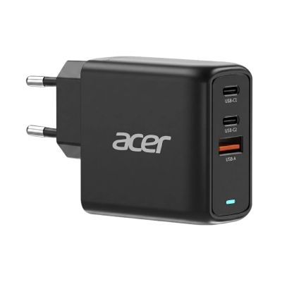 2. Acer ZL.ADTCC.00J ładowarka do urządzeń przenośnych Uniwersalne Czarny Prąd przemienny Szybkie ładowanie Wewnętrzna