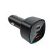 2. Ładowarka samochodowa Acefast B18 200 W 2x USB-C + USB-A - czarna