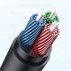 8. Kabel Ugreen AV118 10592 mini jack 3,5 mm (męski) / mini jack 3,5 mm (żeński) 1m - srebrny