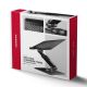 8. Axagon STND-LRB Laptop-Ständer, 360° drehbar, Doppelgelenk, verlängerbar Podstawka pod notebooka i tablet Czarny 43,9 cm (17.3")