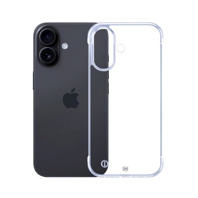 11. Etui 3mk Just20g Clear Case na Apple iPhone 16 Plus - przezroczyste