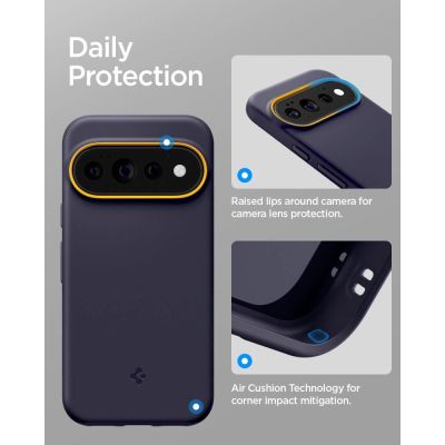 9. Etui Spigen Nano Pop MagSafe na Google Pixel 11 Pro - granatowe