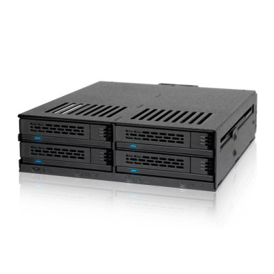 8. Stacja dokująca Icy Dock MB324SP-B, 0 TB, Serial ATA, Serial ATA II, Serial ATA III, Serial Attached SCSI (SAS), 440 g, Komputer stacjonarny