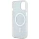 7. Etui DKNY IML Mono & Stripe MagSafe na iPhone 15 / 14 / 13 - czarne
