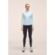 4. Koszulka damska CASALL Serene Half Zip Long Sleeve kolor niebieski