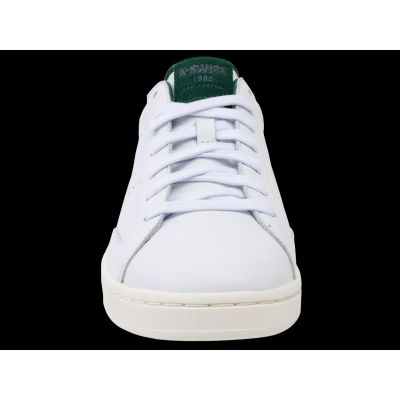 3. Sneakersy K-swiss LOZAN KLUB LTH WHITE/POSY GREEN/SNOW WHITE-M (07263-130-M)