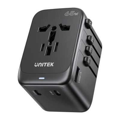 7. UNITEK ŁADOWARKA PODRÓŻNA EU/US/UK/AUS GAN PD 65W