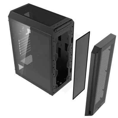 24. XPG VALOR AIR PLUS Midi Tower Czarny
