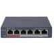 2. Hikvision DS-3E1106P-EI przełącznik sieciowy Zarządzany Fast Ethernet (10/100) Obsługa PoE Szary
