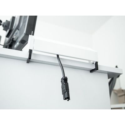 5. Bachmann DESK 2 Gniazdo stołowe 3-drożne, kolor: Inox