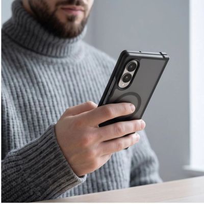 6. Etui Tech-Protect Magmat MagSafe na Samsung Galaxy Z Fold 7 / 8 Ultra - czarne matowe