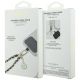 5. Pasek Guess Saffiano Chain 4G Charm - czarny