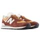 5. Sneakersy unisex New Balance U574 lifestyle brown (U574MRR)