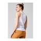6. Koszulka treningowa CASALL Soft Texture Tank biały