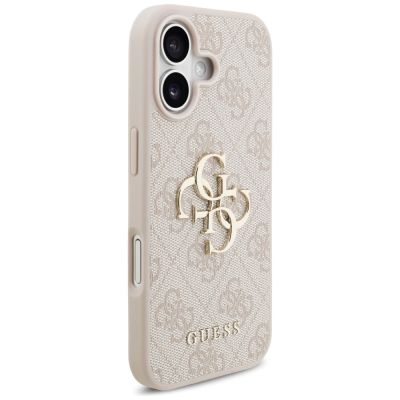 4. Etui Guess 4G Big Logo do iPhone 17 - różowe