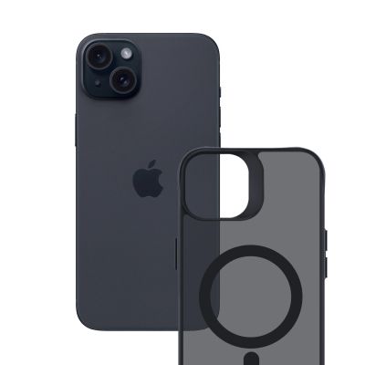13. Etui 3mk Smoke MagCase z MagSafe na iPhone 15 Plus - półprzezroczyste