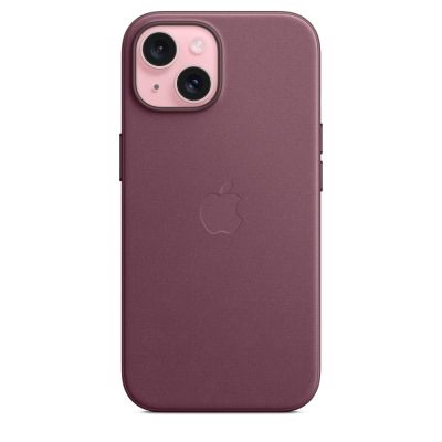 3. Etui z MagSafe Apple iPhone 15 Feingewebe Case Mullberry
