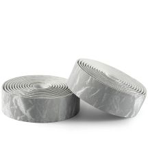 Owijka Rockbros na kierownicę z PU wzór "Velour" - szara