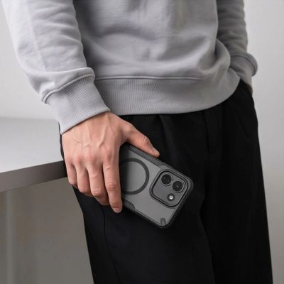 7. Etui Tech-Protect Rugged Shield MagSafe na Xiaomi Redmi Note 17 Pro Max 5G - czarne matowe