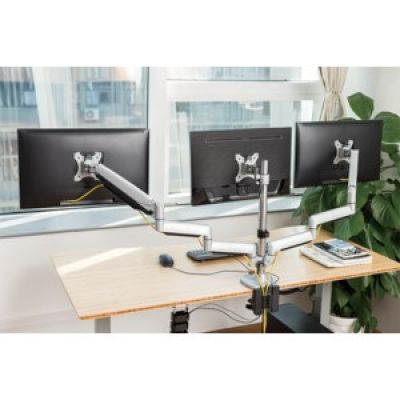 3. Uchwyt do monitora Logilink TIS 13"-32" 3TFT 2X4Gel. 1X1Joint srebrny Max. 7KG