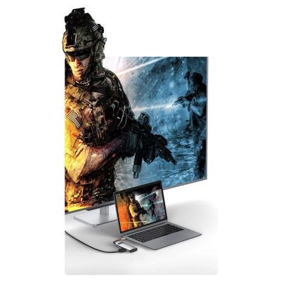 16. Baseus Metal Gleam 4w1 wielofunkcyjny HUB USB Typ C - USB Typ C Power Delivery 100 W / HDMI 4K 30 Hz / USB 3.2 Gen 1 / USB 2.0 (CAHUB-CY0G)
