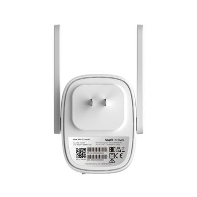 4. Ruijie Networks RG-EW300R siatkowy system wi-fi Jedna częstotliwości (2,4 GHz) Wi-Fi 4 (802.11n) Biały 1 Zewnętrzny