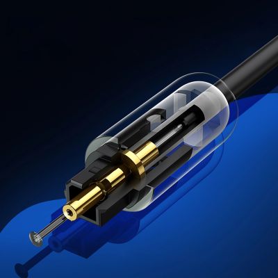7. Kabel Ugreen AV122 70892 optyczny audio Toslink / SPDIF 2m - czarny