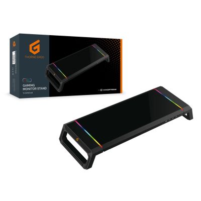 3. Conceptronic THORNE01B uchwyt / stojak do monitorów Biurko Czarny