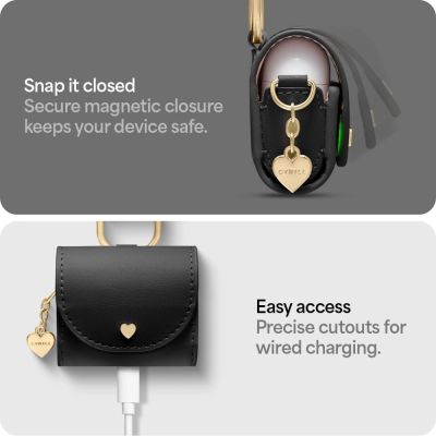 10. Etui Spigen Cyrill Mini Bag na AirPods 4 - czarny