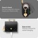 10. Etui Spigen Cyrill Mini Bag na AirPods 4 - czarny