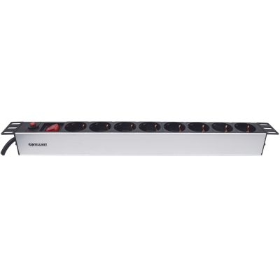 3. INTELLINET LISTWA ZASILAJĄCA RACK 19 X8 1U SCHUKO 3M BEZPIECZNIK 713986