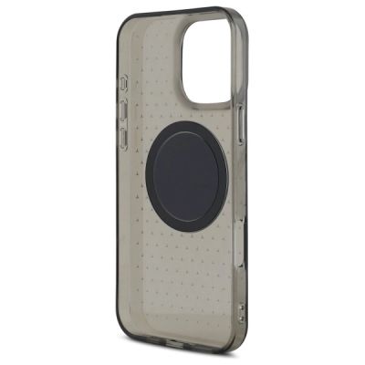 7. Etui Mercedes MB Case Star Pattern na iPhone 16 Pro - czarne