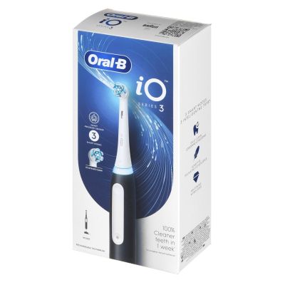 7. Braun Szczoteczka elektryczna Oral-B iO3 Matt Black