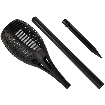 65. POCHODNIA SOLARNA TAŃCZĄCE PŁOMYKI 12X12X78CM 36 LED XXXL