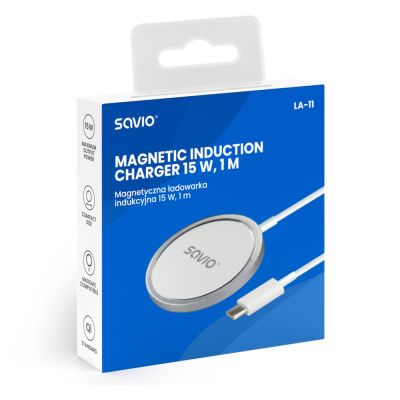 4. SAVIO ŁADOWARKA INDUKCYJNA 15W 1M LA-11