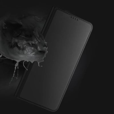 13. Dux Ducis Skin Pro etui do Realme 10 Pro pokrowiec z klapką portfel na kartę podstawka niebieskie