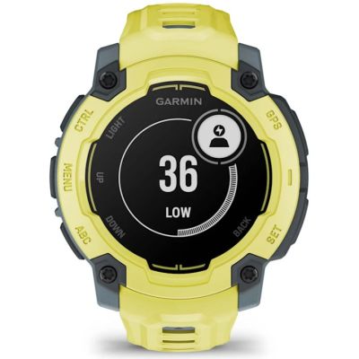 7. Zegarek sportowy Garmin Instinct E 45mm, electric lime