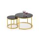 TABLE COFFEE PAOLA BLACK 60X40CM