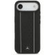 3. Etui Mercedes Leather Star Pattern Stripes MagSafe na iPhone Air - czarne