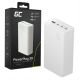 2. Greencell PowerPlay 30 - biały powerbank 30 000mAh, 22,5W, 4 porty